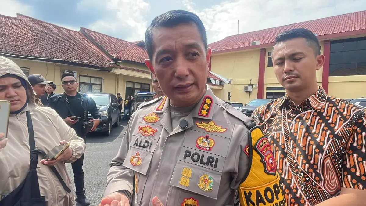 Kapolresta Bandung Kombes Pol Aldi Subartono saat ditemui di Mapolresta Bandung, Soreang, Jumat (13/2/2026). Foto Agni Ilman Darmawan/Jabar Ekspres