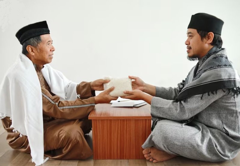 ILUSTRASI golongan penerima zakat. (freepik)