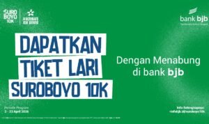 bank bjb Dorong Gaya Hidup Sehat Lewat Program Suroboyo 10K