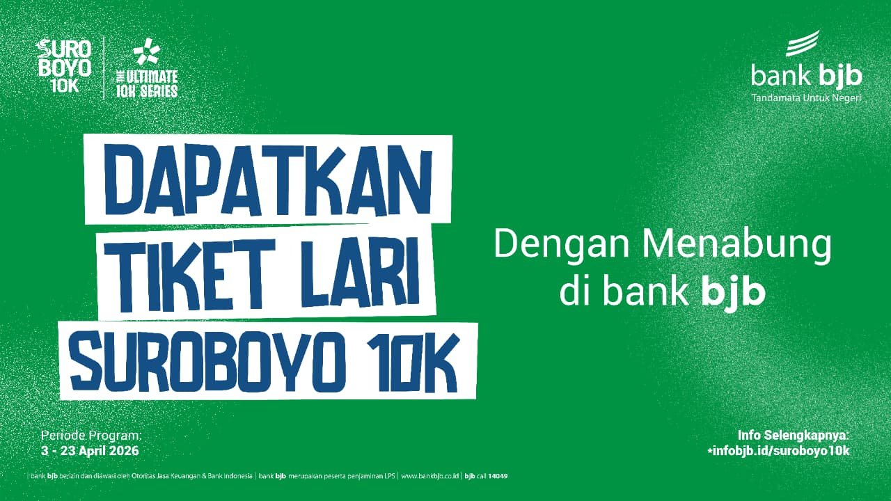 bank bjb Dorong Gaya Hidup Sehat Lewat Program Suroboyo 10K