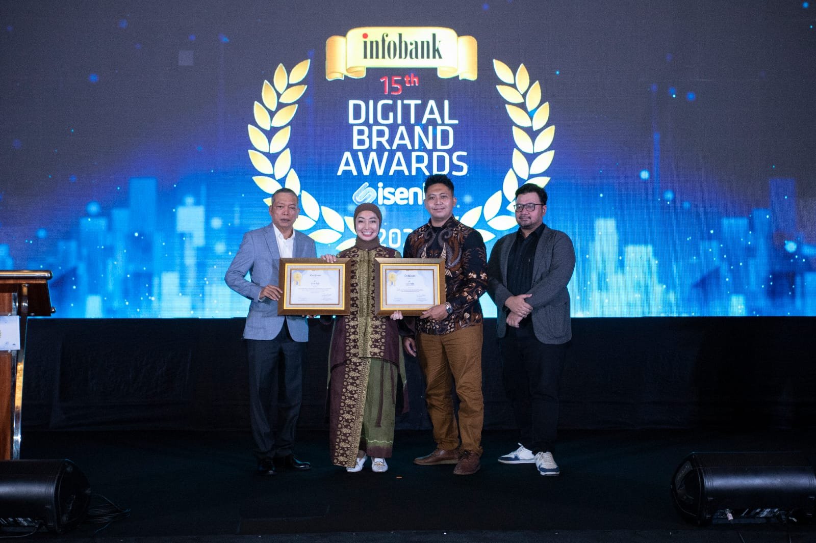 Penguatan Digital Branding Antar bank bjb Raih Prestasi di Ajang Infobank–Isentia Digital Brand Appreciation 2026