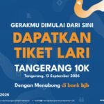 Menabung Sambil Bersiap Berlari, bank bjb Ajak Masyarakat Ramaikan Tangerang 10K