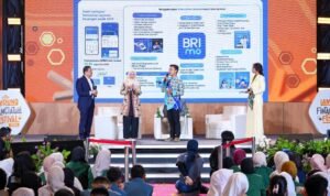 Direktur Finance & Strategy BRI Achmad Royadi dalam kegiatan Lampung Financial Festival 2026, Minggu (6/9/2026).